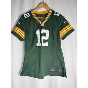 Nike Green Bay‎ Packers Aaron Rodgers #12 NFL Jersey Kids Size M